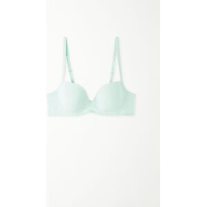 Tezenis Balconette-BH Wien Mikrofaser Frau Hellblau Größe 75C