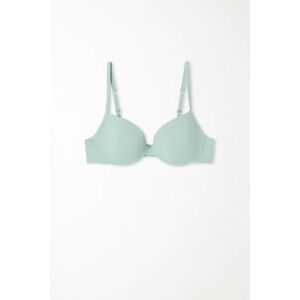 Tezenis Push-up-BH Athens aus Mikrofaser Frau Grün Größe 70B