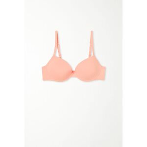 Tezenis Push-up-BH Athens aus Mikrofaser Frau Hellrosa Größe 75C