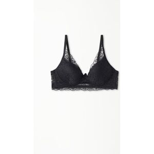 Tezenis Super Push-up-BH Malibù aus recycelter Spitze Frau Schwarz Größe 80B