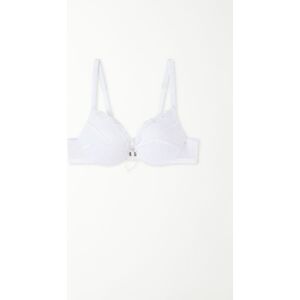 Tezenis Super-Push-up-BH Los Angeles Fancy Bride Frau Weiß Größe 80B