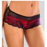 JETTE Panty rot-schwarz  44/46