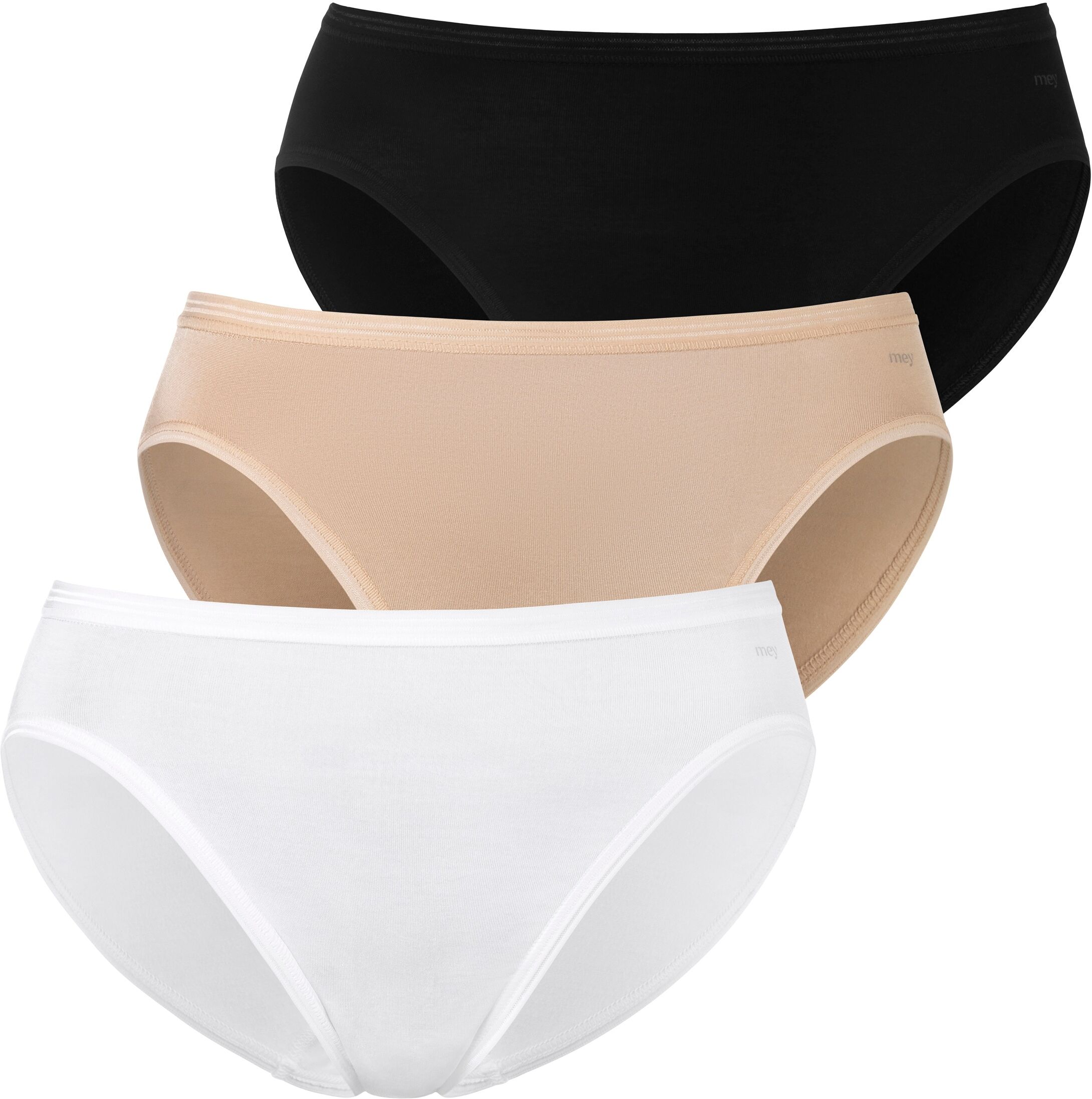 Mey Jazz-Pants Slips, (3 St.), aus weicher Baumwoll-Viskose-Qualität beige Größe 36 (36) 38 (38) 40 (40) 42 (42) 44 (44) 46 (46)