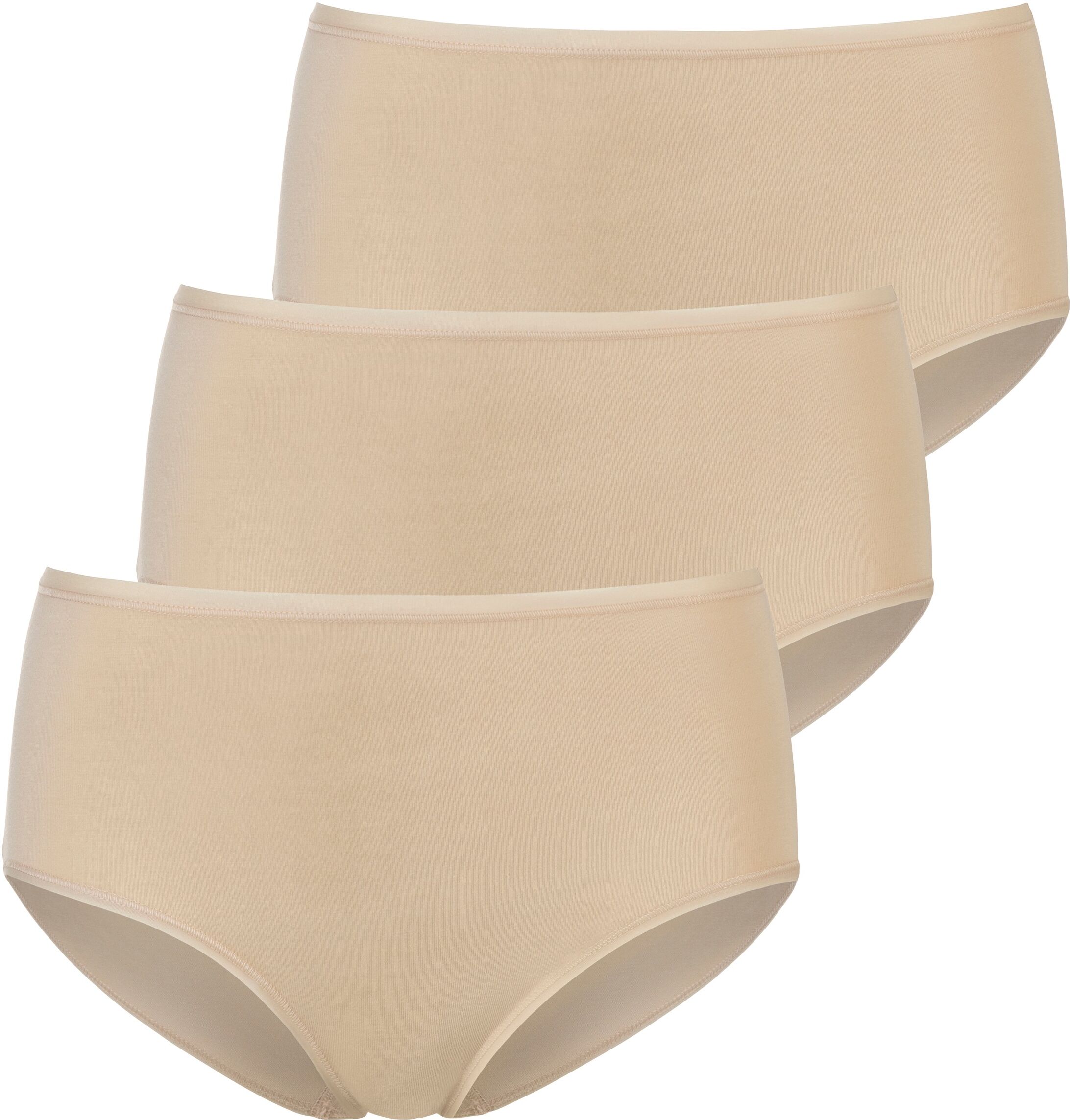 Schiesser Midislip »95/5«, (3 St.), mit besonders flachen Einfassungen beige Größe 36 38 40 42 44 46 48 50