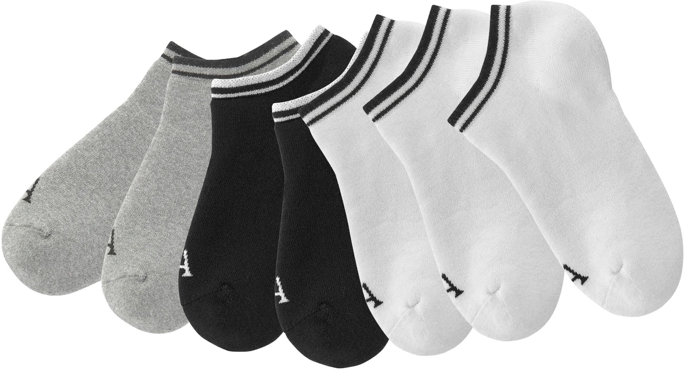 LASCANA ACTIVE Sneakersocken, (7 Paar), mit Vollfrottee schwarz Größe 35-38 39-42