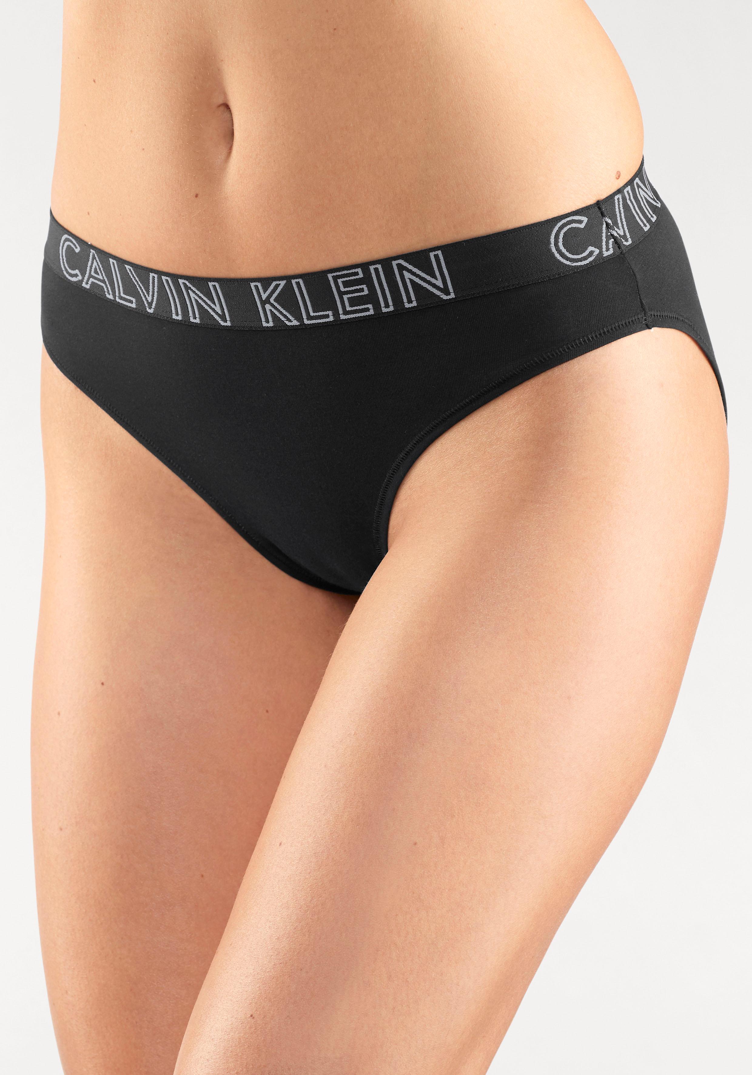 Calvin Klein Bikinislip »ULTIMATE COTTON«, mit Logobündchen schwarz Größe L M S XS