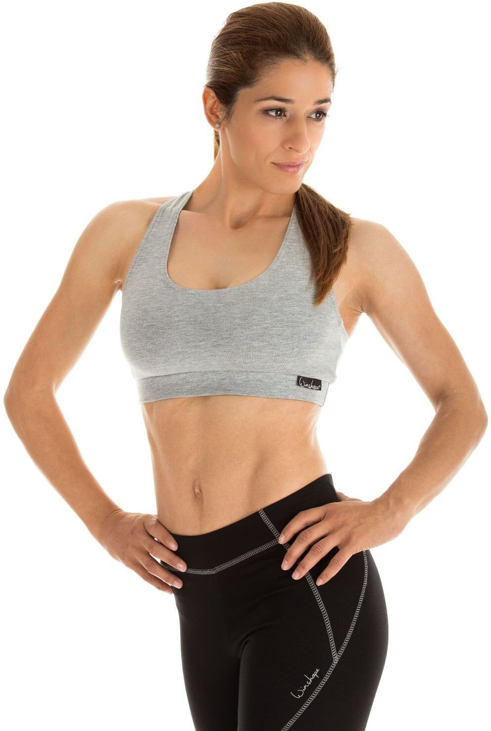 Winshape Sport-Bustier »WVR1« grau Größe 34/36 36/38 38/40 42/44 44/46