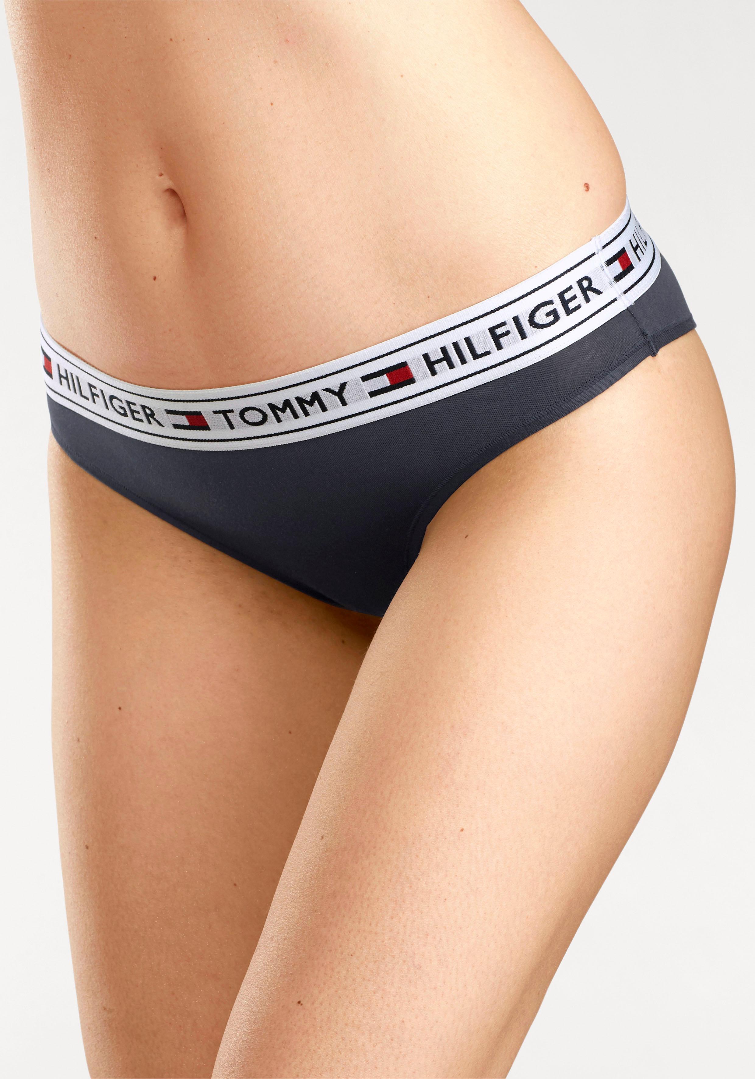 Tommy Hilfiger Underwear Brasilslip, mit breitem Logobündchen blau Größe L M S XS