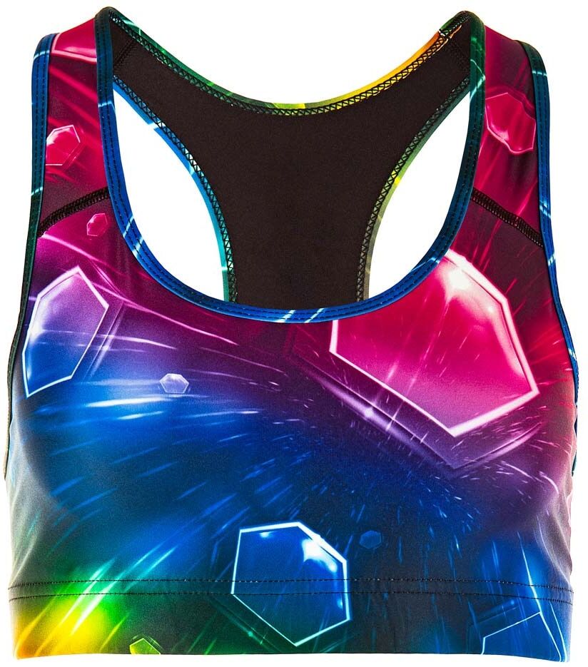 Winshape Sport-Bustier »SB101-Cosmic«, Eco-friendly! bunt Größe 34/36 36/38 38/40 42/44 44/46 46/48