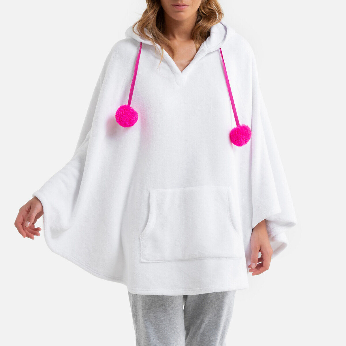 LES MINIONS Weicher Poncho Einhorn Minions WEISS