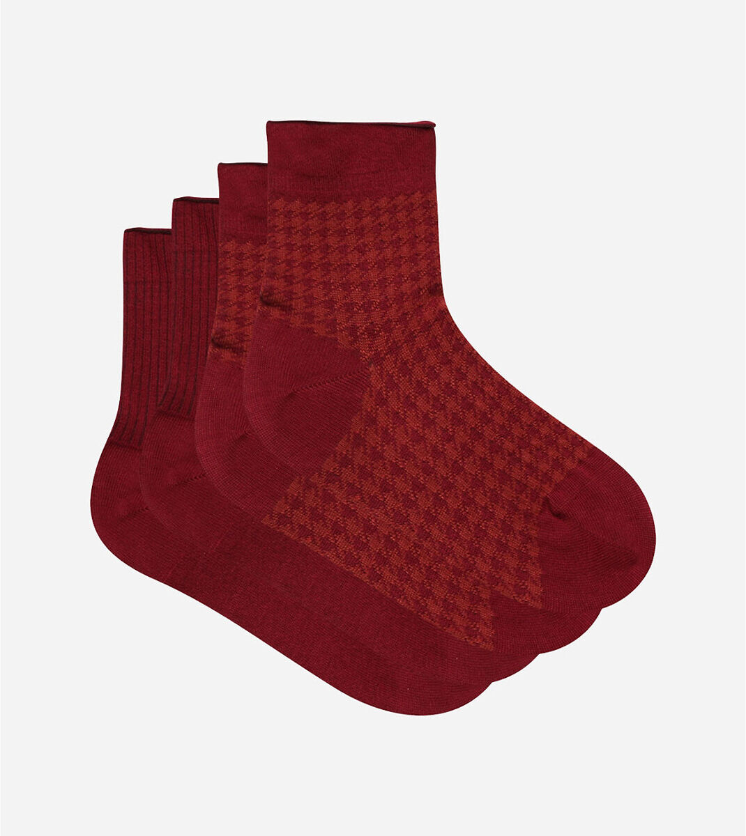 DIM 2er-Pack kurze Socken Fancy Modal ORANGE