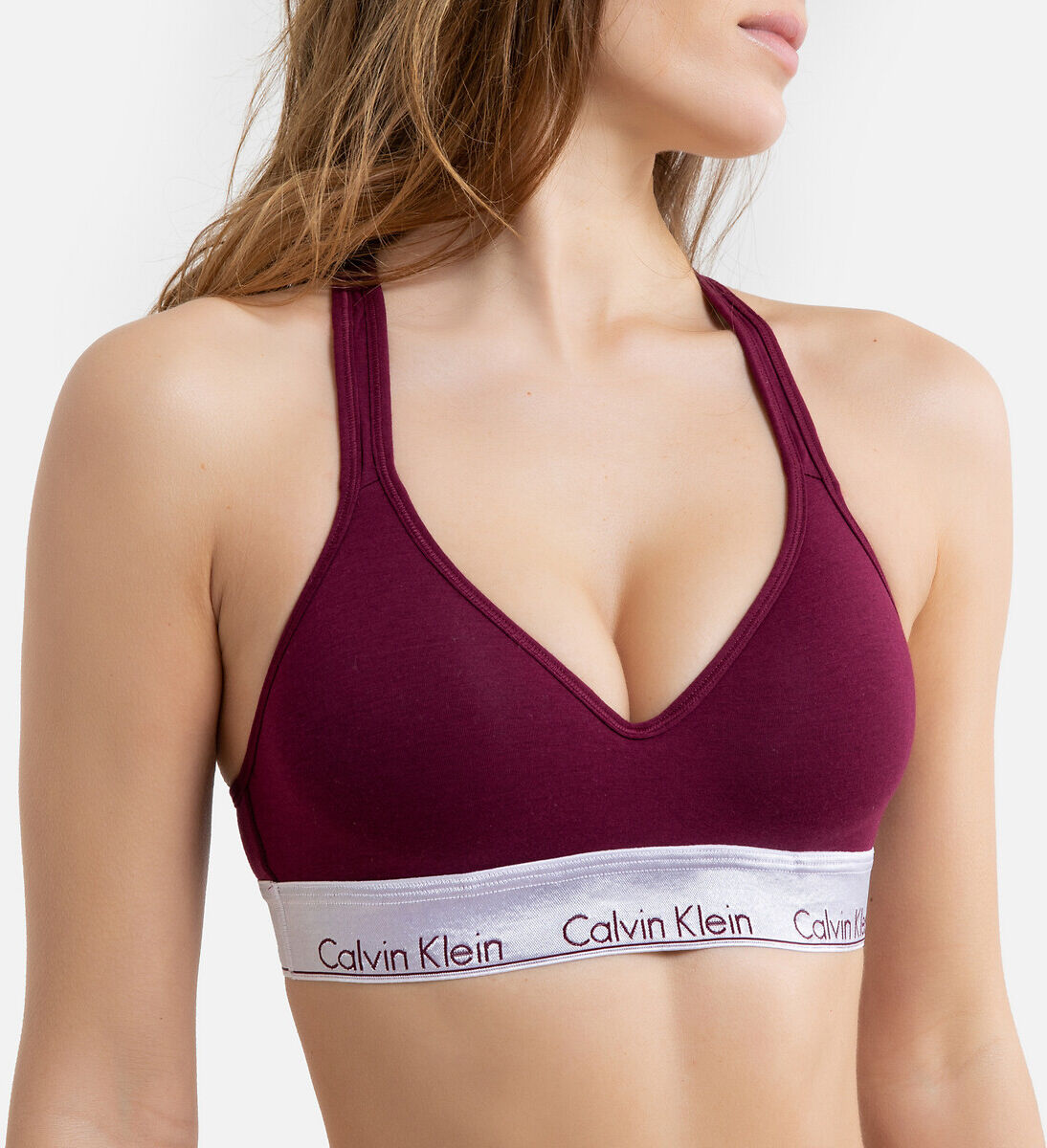 Calvin Bustier mit Logo ROT