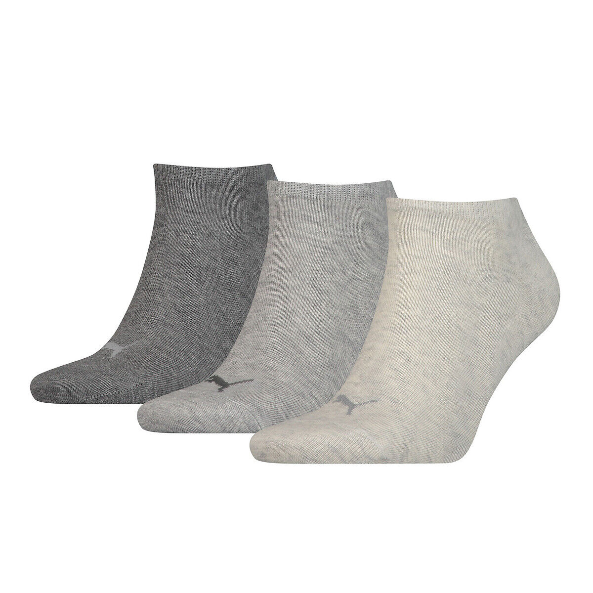 Puma 3er-Pack Sneakersocken SCHWARZ;GRAU;WEISS