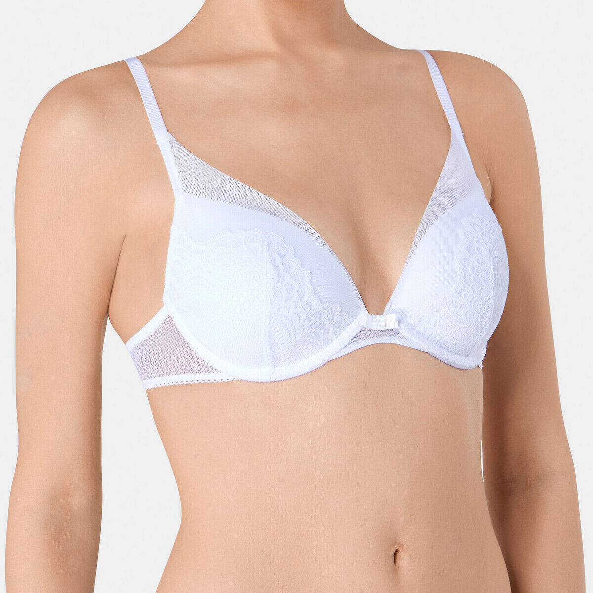 TRIUMPH Push-up-BH Darling Spotlight WEISS;SCHWARZ