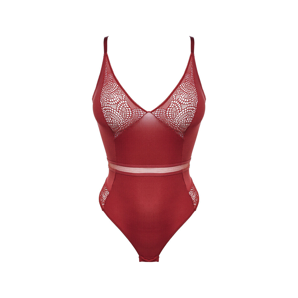 BILLET DOUX Body Glamour, Spitze ROT