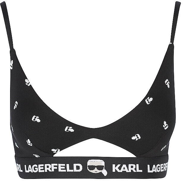 KARL LAGERFELD Bustier  schwarz   Damen   Größe: M   220W2101