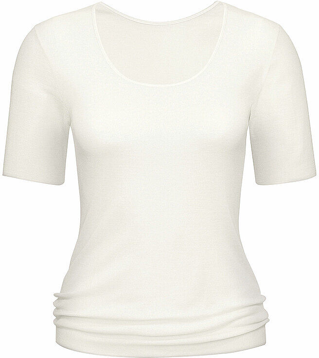 MEY T-Shirt "Exquisite" (Wolle/Seide) beige   Damen   Größe: 46   66576