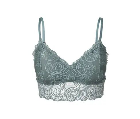 Tchibo - Spitzen-Bustier - Pistazie - Gr.: 38 Polyamid  38