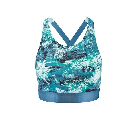 Tchibo - Sport-Bustier - Blau - Gr.: S Polyamid Blau S 36/38