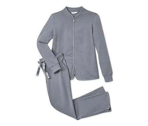 Tchibo - Loungewear-Anzug - Grau - Gr.: M Polyester Grau M 40/42