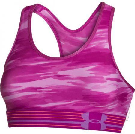 Under Armour PODPRSENKA UNDER ARMOUR HEATGEAR APLHA P - růžová - S