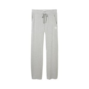 TOM TAILOR Damen Pyjama Hose in Melange Optik, grau, Melange Optik, Gr. S/36