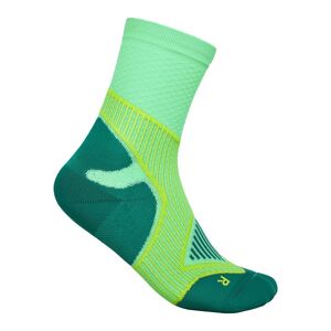 Bauerfeind Outdoor Performance Mid CUT Socks Grün, Damen Kompressionssocken, Größe EU 35-37 - Farbe Green