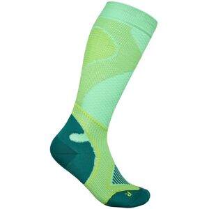 Bauerfeind Outdoor Performance Compression Socks Grün, Damen Kompressionssocken, Größe EU 35-37 - M - Farbe Green