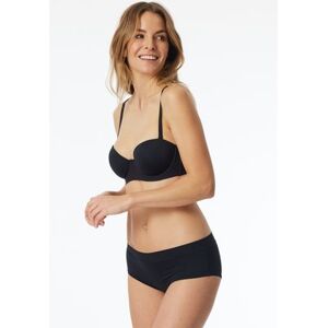 SCHIESSER Bandeau-BH mit abnehmbaren Trägern und gleitenden Cups schwarz - Unique Micro 90A female