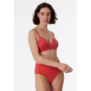 SCHIESSER BH ohne Bügel gepadded rot - Invisible Soft 85A female