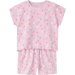 name it name ıt Nkfnightset Cap Pink Hearts Noos für Damen - Standard