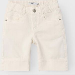 name it name ıt Shorts Weiß Mittlerer Bund für Damen - 158