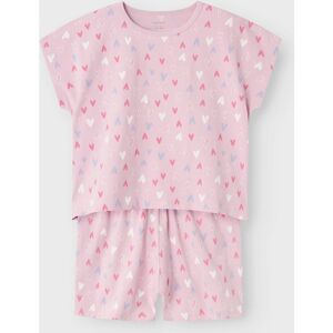 name it name ıt Pyjama Set Rosa Print für Damen - Standard