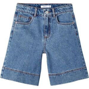 name it name ıt Shorts Blau Mittlerer Bund für Damen - 122