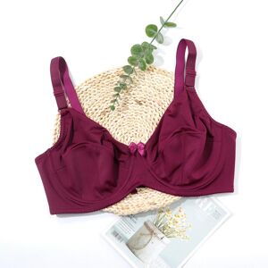 Czaritza Underwear Plus Size Bh, Solide, Nicht Gepolsterte Dessous Für Damen, Körbchengröße 80 °c, 85 °c, 90 °c, 95 °c, 100 °c, Große Damengröße, Ultradünn, Ohne Polsterung, Unterwäsche Mit Bügel