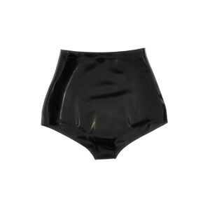 MAISON MARGIELA Slip Aus Latex Mit Hoher Taille - female - Schwarz - 40 IT