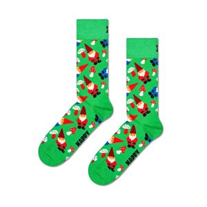 Happy Socks Mittelhohe Socken mit Weihnachtszwerg-Motiv - Hellgrün - Size: 46