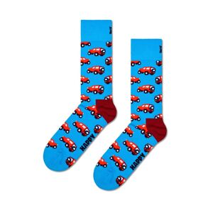 Happy Socks Socken mit Auto-Motiv - Hellblau - Size: 46