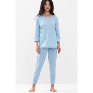 mey 7/8-Schlafanzug - female - blau - 50