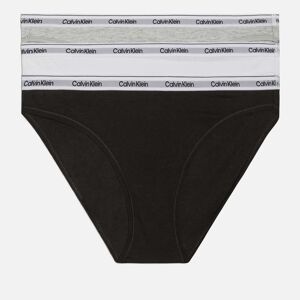 Calvin Klein Modern Logo Stretch Cotton Bikini Briefs - M