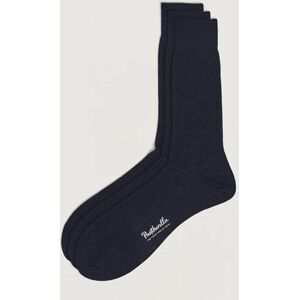 Pantherella 3-Pack Naish Merino/Nylon Sock Navy