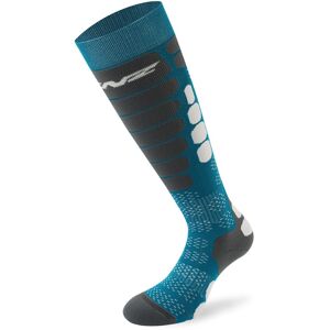 Lenz Skiing 5.0 Socken - Grau Blau - 39 40 41 - unisex