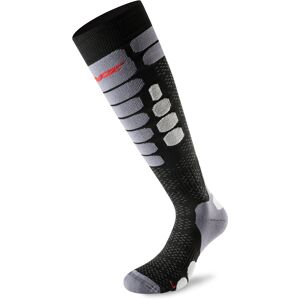 Lenz Skiing 5.0 Socken - Schwarz Grau - 39 40 41 - unisex