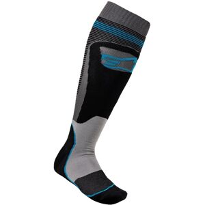 Alpinestars MX Plus-1 Motocross Socken - Schwarz Grau - M - unisex