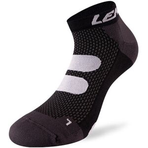 Lenz 5.0 Short Kompression Socken - Schwarz Grau - 42 43 44 - unisex