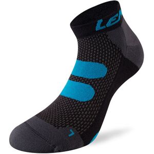 Lenz 5.0 Short Kompression Socken - Grau Blau - 45 46 47 - unisex