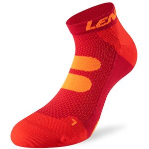 Lenz 5.0 Short Kompression Socken - Rot Orange - 39 40 41 - unisex