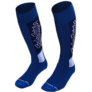 Troy Lee Designs GP MX Vox Coolmax Thick Motocross Socken - Blau - 45 46 47 48 - unisex