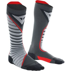 Dainese Thermo Long Socken - Grau Rot - 36 37 38 - unisex