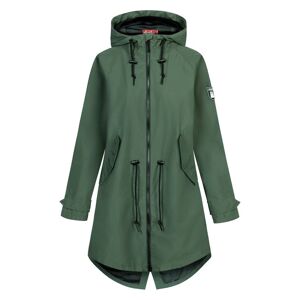 Derbe Damen Regenparka Ripby Kombu Grün/Schwarz 40